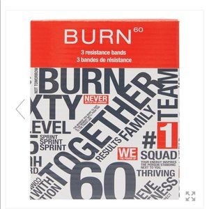 Burn 60 Resistance Bands